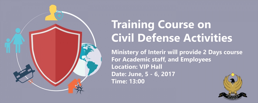 دورة تدريبية حول أنشطة الدفاع المدني