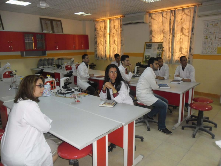 Biology students started their second course