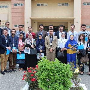 Visit students in the  International Relations and Diplomacy Department at Cihan University to the headquarters of the UN mission in Erbil