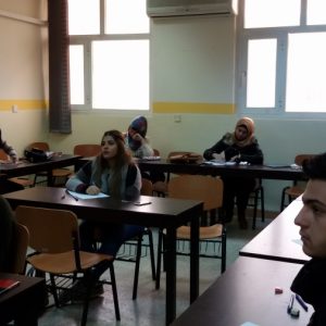 Midterm Exams  in the Department of Translation