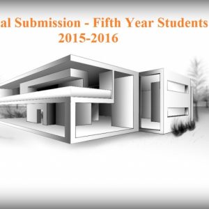 Building Rehabilitation Course-Fifth Year Students-Final Submission