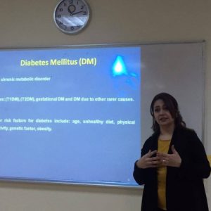 workshop on coronary heart disease among diabetes patients