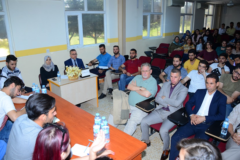 Departments of English & Translation organized a debate between students