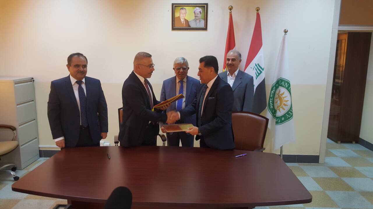 Memorandum of Understanding (MOU)  between Cihan University – Erbil and Charmo University –Chamchamal