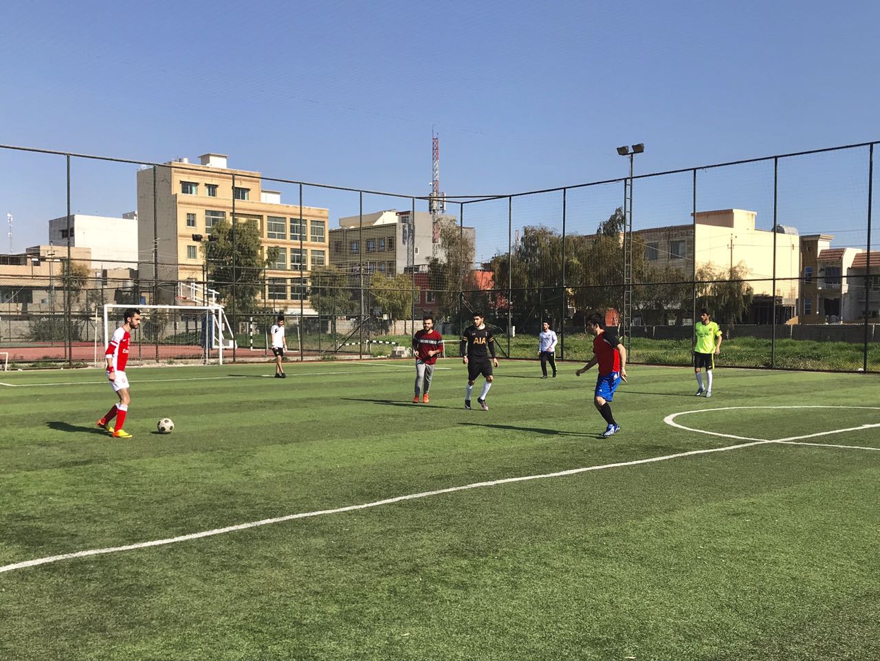 The Department of Communication Held a Friendly Football Match