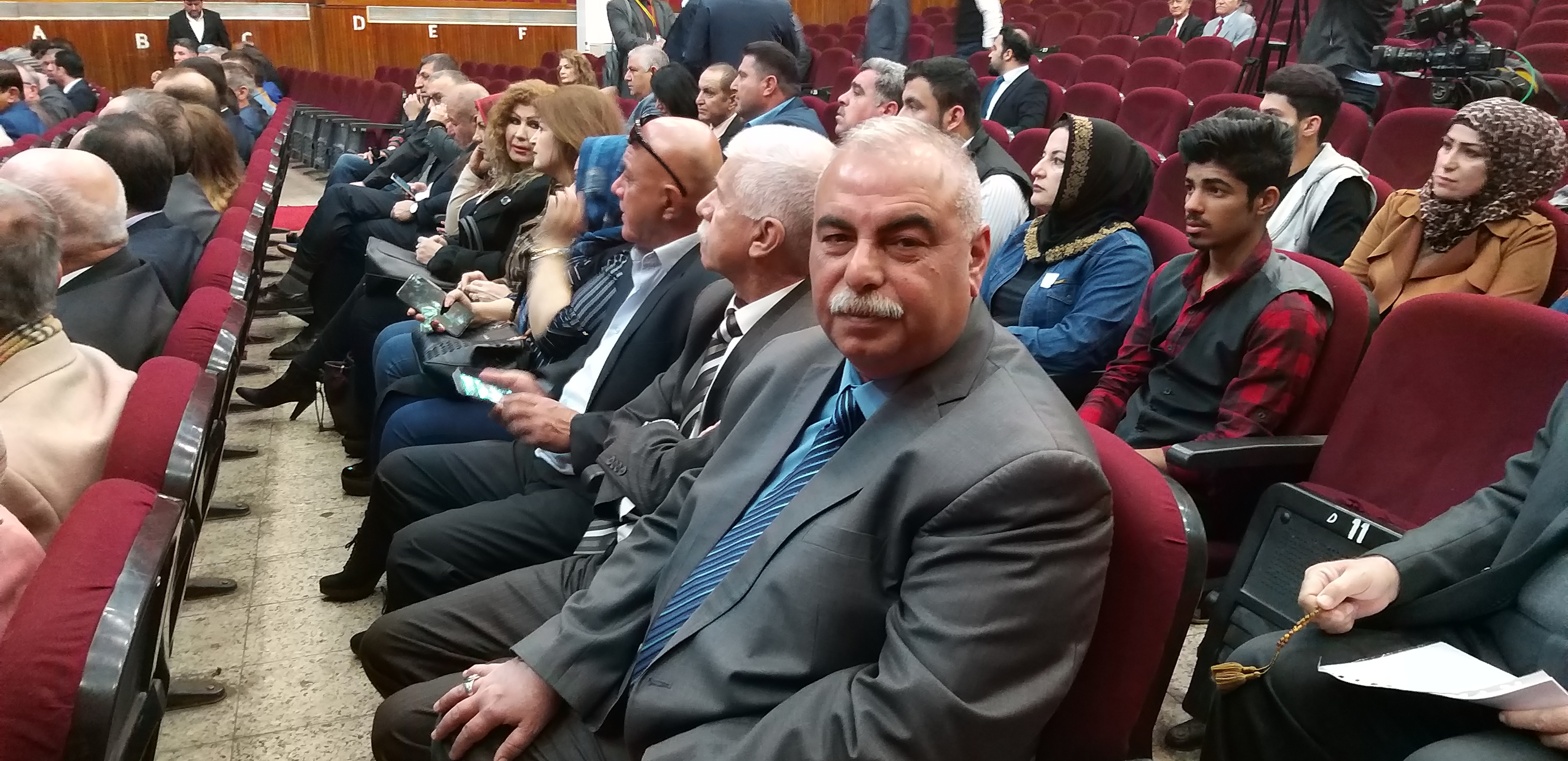The participation in a dialogue seminar on Palestinian National Culture Day