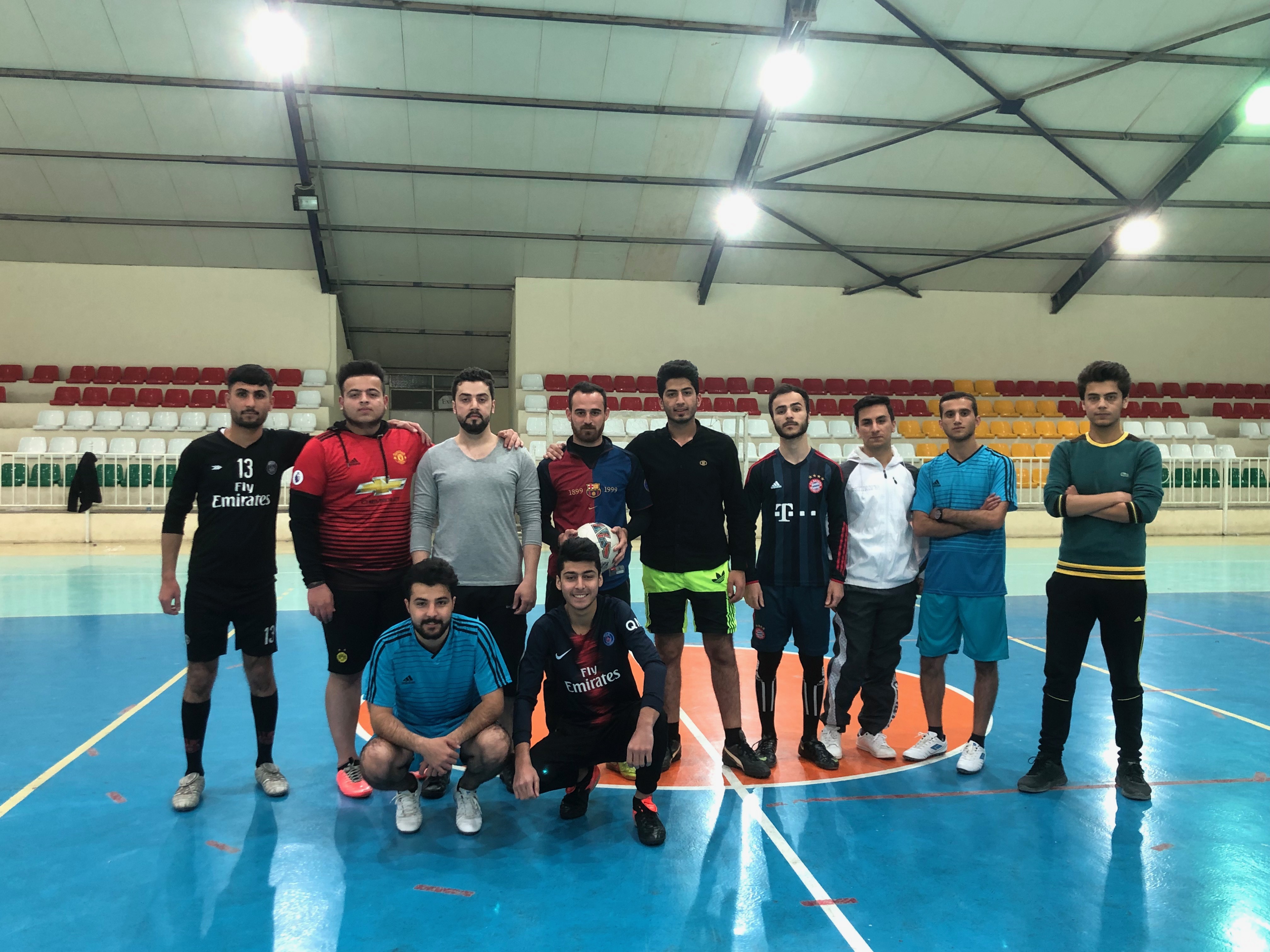 مباراة ودية بين طلبة المرحلة الأولى