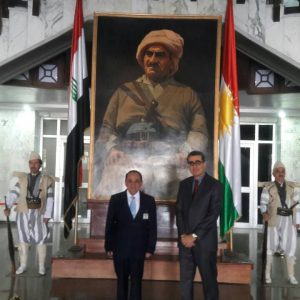 زيارة الى مركز بحوث برلمان كوردستان