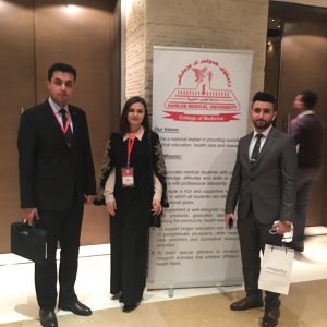 Graduated students participating in 3rd International Conference