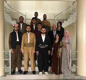 students of the Department participate in the occasion of the Kurdish dress day