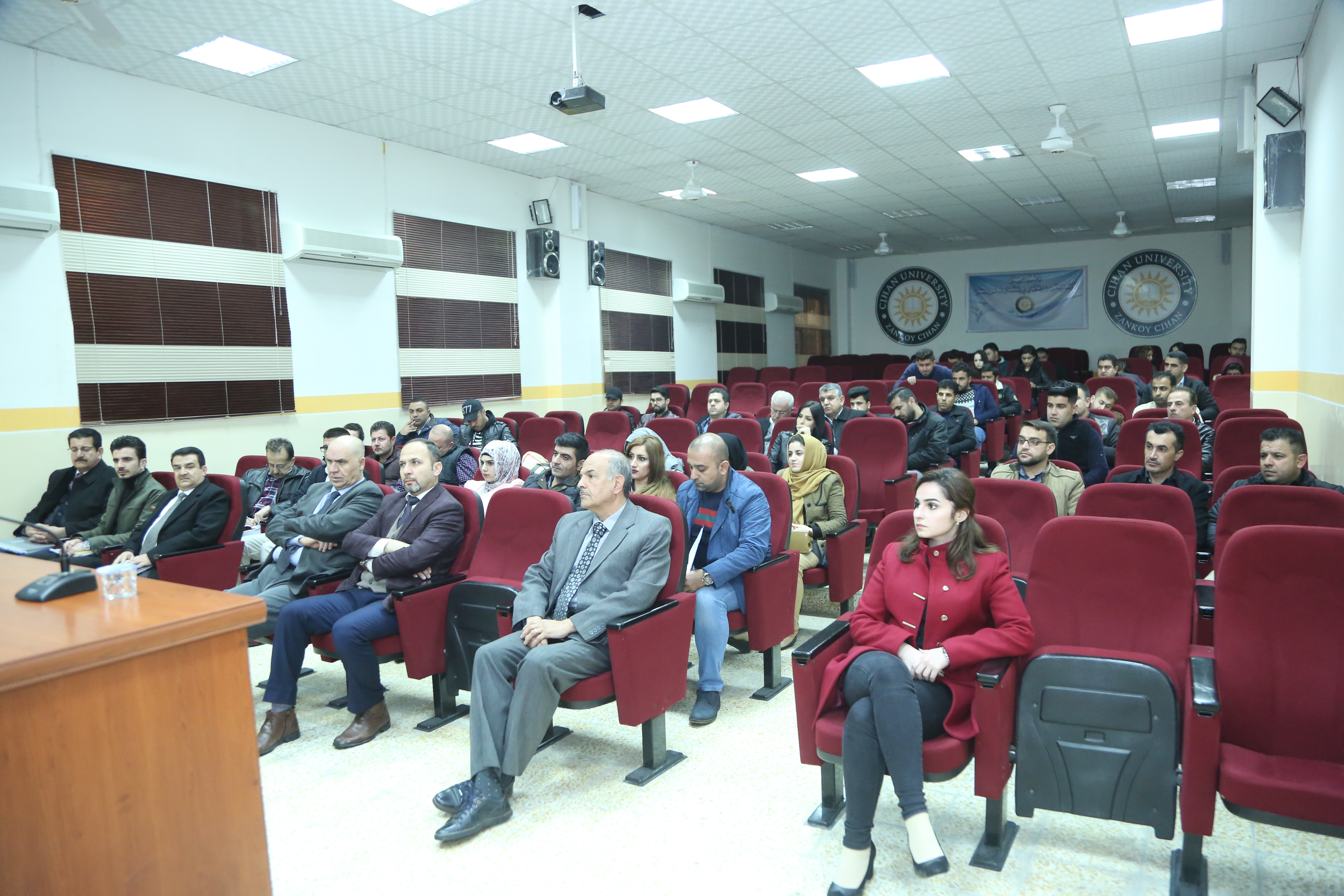 A lecture titled “Criminal Procedures”