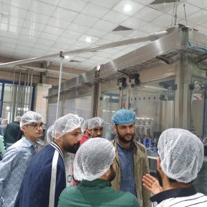 A scientific visit to The Pepsi Factory in Erbil.