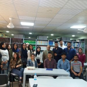 A scientific visit to the library of Cihan university for students of the second level