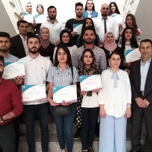Distribution of Certificates to Fourth Stage Students Participating in the (SPSS) Training Course