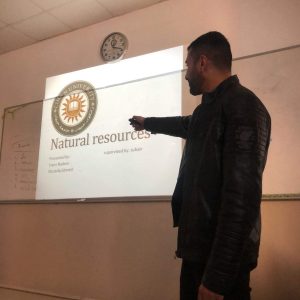 Second year students presented seminars about different subjects