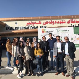 A Scientific visit of the Nutrition Department to Erbil International Fair