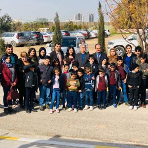 Cihan university-Erbil hosted the children of Erbil Orphanage