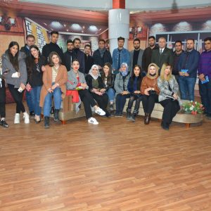 The students of Media Department visited Cihan University Television and Radio studios