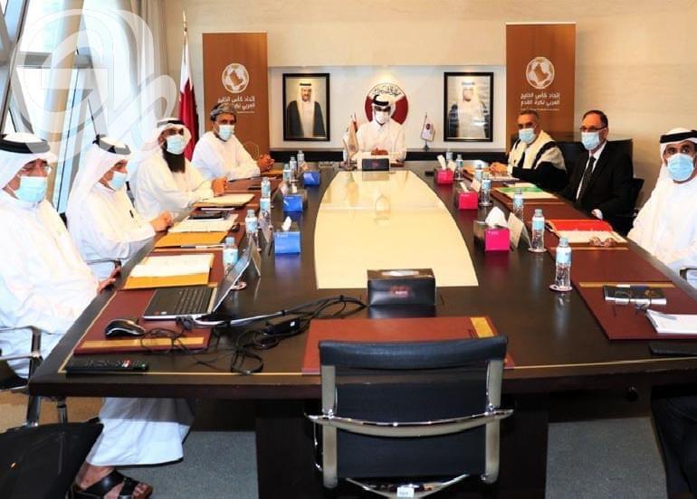 Participation in The Arab Gulf Football Federation meetings