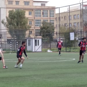 The team of Department of Business Administration defeated the team of Department of International Relations and Diplomacy football