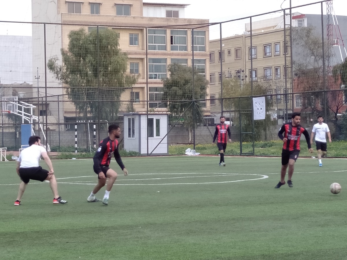 The team of Department of Business Administration defeated the team of Department of International Relations and Diplomacy football