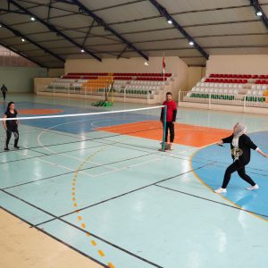 بطولة الريشة الطائرة  للتدريسيات في  جامعة جيهان –اربيل