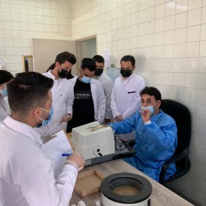 قسم البايولوجي ينظم زيارة علمية الى مستشفى الولادة في اربيل