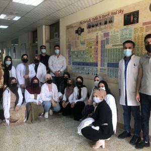 The Medical Biochemical Analysis Department organized a scientific poster on the periodic table of chemical elements