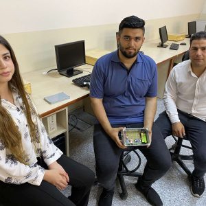 The Department of Communications and Computer Engineering organizes a competition in electronic control devices between first and second year students