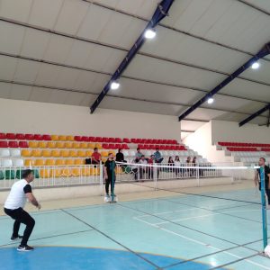 Final match of badminton for the students of Cihan University/Erbil