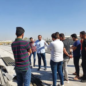 The Department of Business Administration Organizes a Scientific Visit to the R.A.Q Factory for Producing Precast Pre-Stressed Concrete Lintel