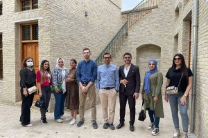 organized a scientific field visit Students of the interior design to Citadel of Erbil