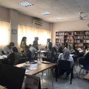 Providing the students of General Education Department a training activity to develop the skill of preparing concept maps
