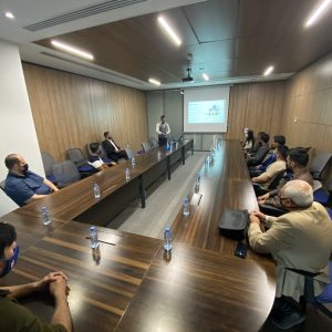 Students of Communications and Computer Engineering Department participate in a scientific trip to Korek Telecom