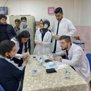 Biomedicine Department Students Hold an Awareness Campaign