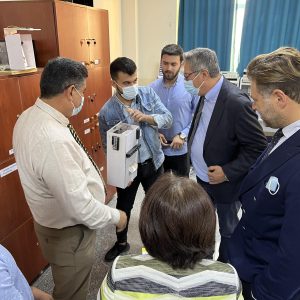 Visit of a scientific delegation from Italy to the Department of Communications and Computer Engineering