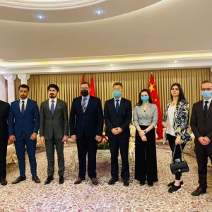 The Chinese Consulate in the Kurdistan Region welcomed a delegation from Cihan University-Erbil