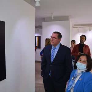 The Department of Media Organizes an Art Exhibition