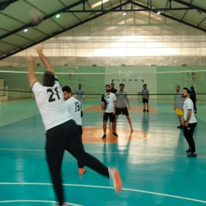 The volleyball team of Business Administration Department beat the one of Physical Education and Sports Science Department at Cihan University-Erbil