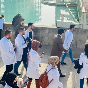 Students of Medical Microbiology Department Visit the Erbil Water Distribution Project
