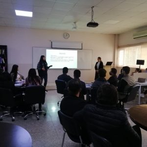 Students of Public Administration Department present a seminar on ‘Facing Environmental Threats’