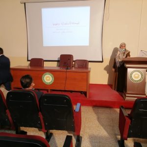 The Department of Media with the Department of International and Diplomatic Relations hold a Joint Workshop