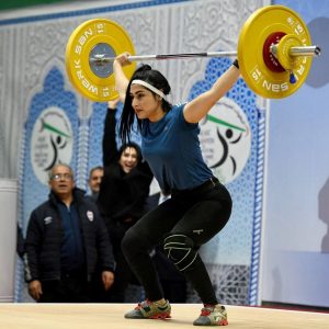 A Student from Cihan University-Erbil Won Three Silver Medals in the Arab Women’s Weightlifting Championship