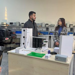 Interview with a student in the Department of Software and Informatics Engineering on War TV channel