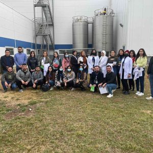 A Visit to Al Safi Danon Factory by the Department of Human Nutrition and Dietetics