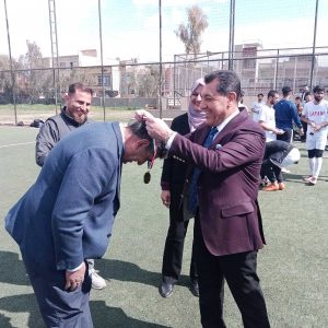 نتائج اليوم الختامي لبطولة كأس جامعة جيهان-اربيل بكرة القدم