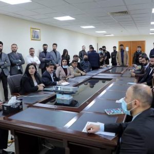The Students of Department of Law Visited the Reform Directorate in Erbil