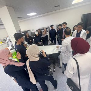 A SCIENTIFIC VISIT TO ERBIL CENTRAL LABORATORY BY THE MEDICAL LABORATORY SCIENCE DEPARTMENT STUDENTS