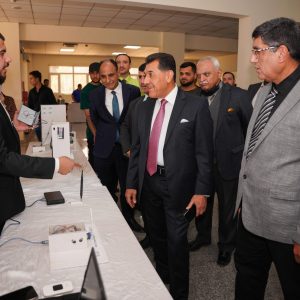 افتتاح المعرض العلمي التكنولوجي في قسم هندسة البرمجيات و المعلوماتية