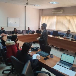 BUSINESS ADMISNTRATION DEPARTMENT ORGANIZED A TRAINING COURSE FOR ADVANCED DATA ANALYSIS